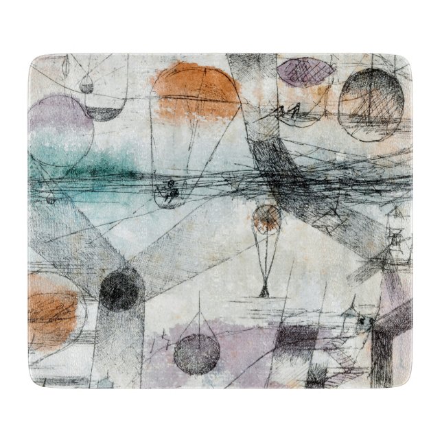 Planche À Découper Paul Klee Plantes Terre & Royaume de l'Air : Bauha (Devant)