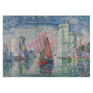 Planche À Découper Paul Signac - Entrée du port de La Rochelle