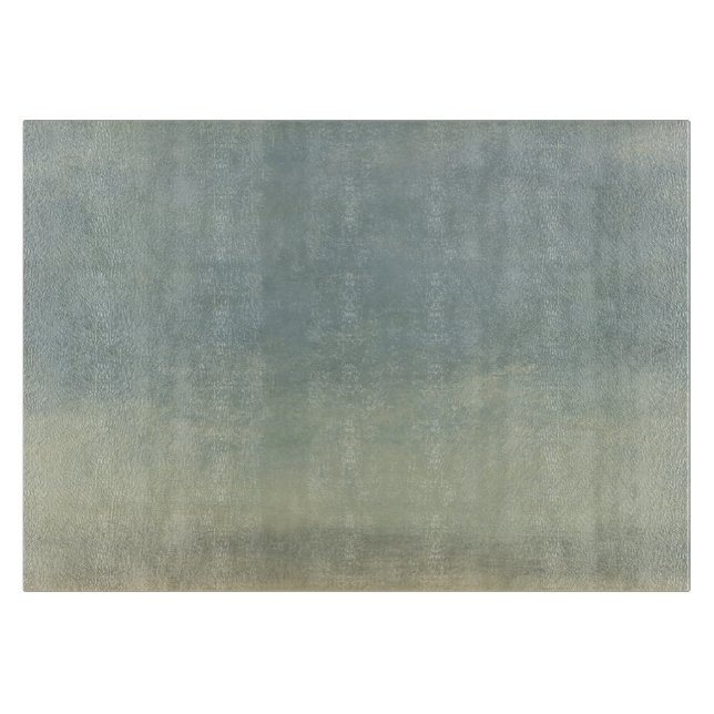 Planche À Découper Paysage Abstrait avec ciel couvert (Devant)