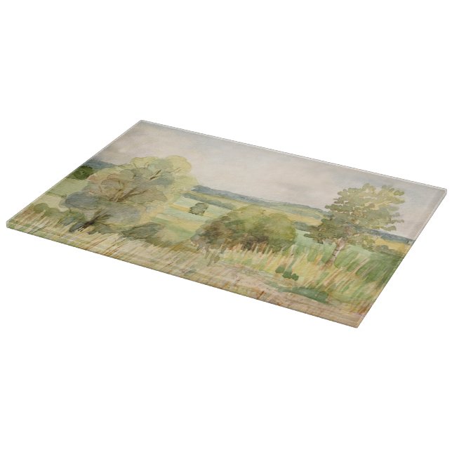 Planche À Découper Paysage d'aquarelle (Coin)