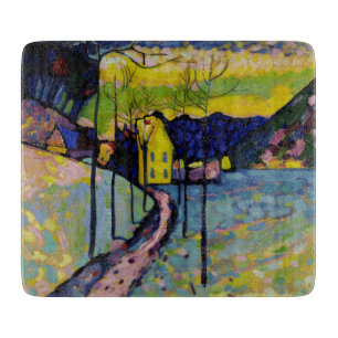 Planche À Découper Paysage d'hiver par Wassily Kandinsky