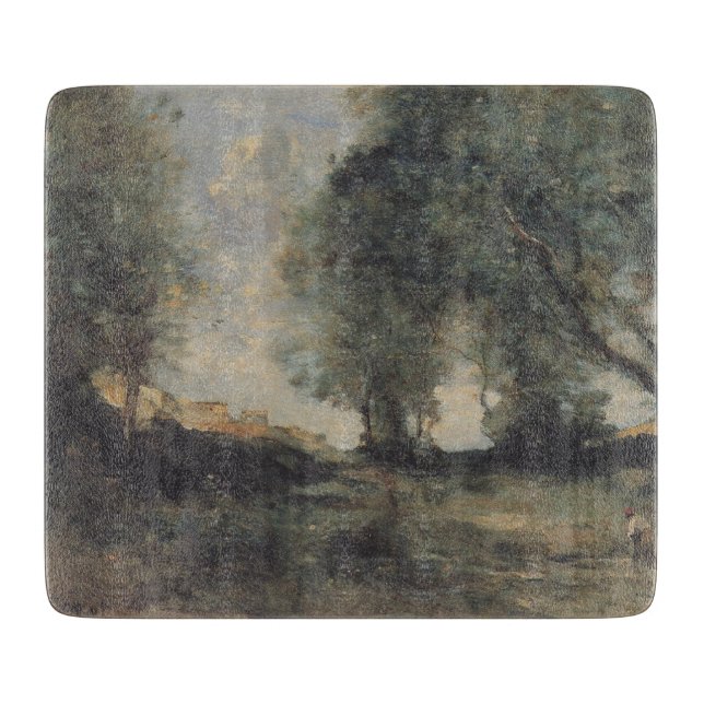 Planche À Découper Paysage (par Camille Corot) (Devant)