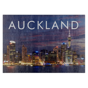 Planche À Découper Paysage urbain d'Auckland