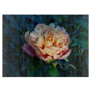 Planche À Découper Peach Peony, Soft and Lush Bloom