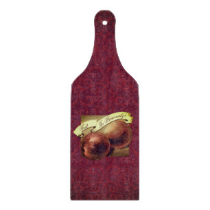 Planche À Découper Peaches Vintages personnalisées Retro Fruit Old Sc