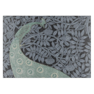 Planche À Découper Peacock Art Nouveau Bird Classic