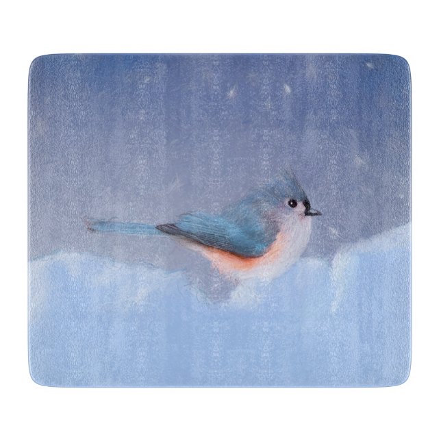 Planche À Découper Peinture à la souris - Joli art original pour chie (Devant)
