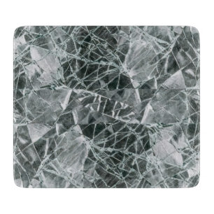 Planche À Découper Peinture à l'huile de surface en verre brisé (styl