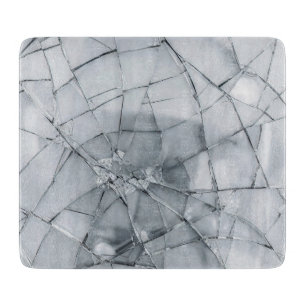Planche À Découper Peinture à l'huile de surface en verre brisé (styl