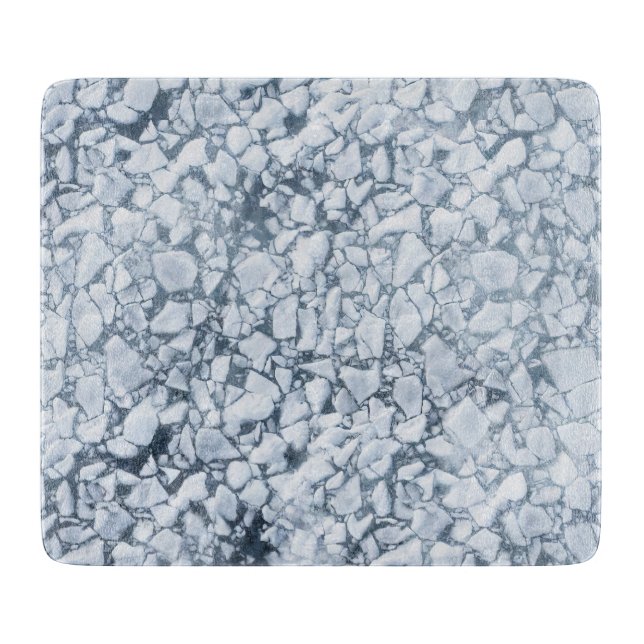 Planche À Découper Peinture à l'huile Surface de Glace Fendillée (Sty (Devant)