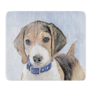 Planche À Découper Peinture beagle - Cute Original Chien Art
