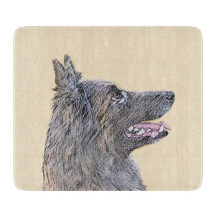 Planche À Découper Peinture belge Tervuren - Cute Original Chien Art