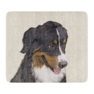Planche À Découper Peinture bernoise de chien de montagne - Art origi
