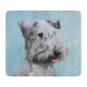 Planche À Découper Peinture Cesky Terrier - Cute Original Chien Art