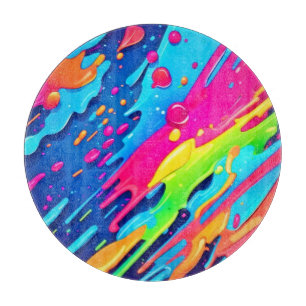 Planche À Découper Peinture colorée