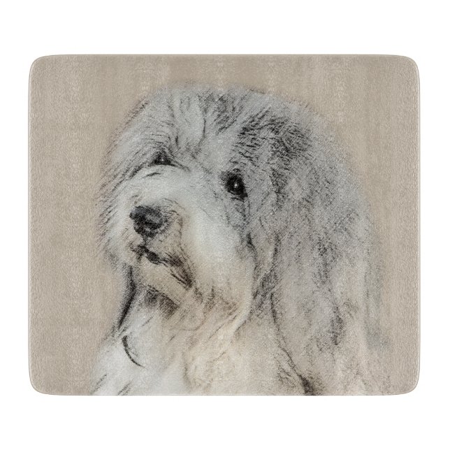 Planche À Découper Peinture Havanaise (Gold Sable) - Art Chien origin (Devant)