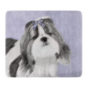 Planche À Découper Peinture Shih Tzu - Cute Original Chien Art