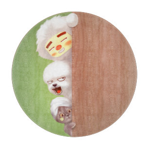 Planche À Découper Pékin Animaux Trio