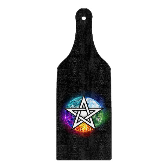 Planche À Découper pentagramme wiccan (Devant)