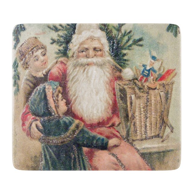 Planche À Découper Père Noël Joyeux Noël (Devant)