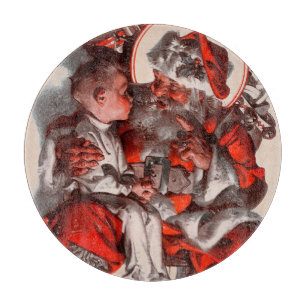 Planche À Découper Père Noël Lap