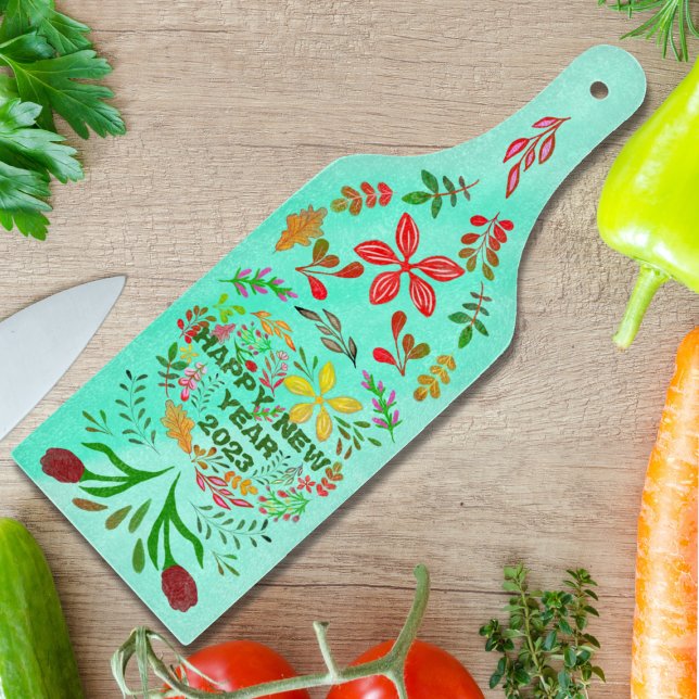 PLANCHE À DÉCOUPER PERSONNALISÉ HEUREUX NOUVEL AN 20XX (Créateur téléchargé)