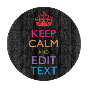 Planche À Découper PERSONNALISER LE CALME ET Éditer Votre Texte