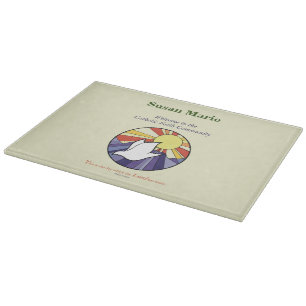 Planche À Découper Personnaliser Nom, Cercle de la colombe RCIA sur f