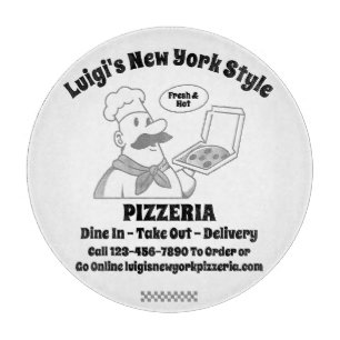 Planche À Découper Personnaliser Pizza Restaurant Détail Pizza Chef