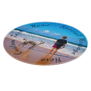 Planche À Découper Personnalisez votre cadeau de carte à découper pho