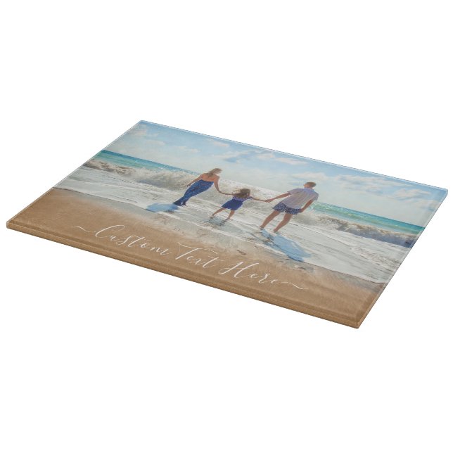 Planche À Découper Personnalisez votre carte de découpe photo familia (Coin)