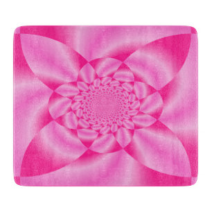 Planche À Découper Pétale de feuille rose