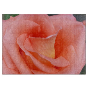 Planche À Découper pétales roses