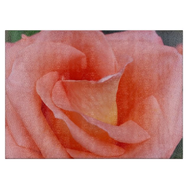 Planche À Découper pétales roses (Devant)