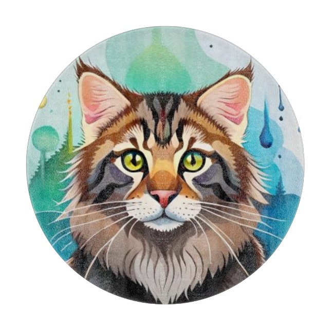 Planche À Découper Petit chien fermer mini porte - bloc (Devant)