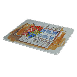 Planche À Découper Petit conseil décoratif de taille du verre