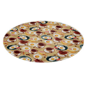 Planche À Découper Petit déjeuner Motif 3