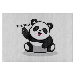 Planche À Découper petit panda mignon