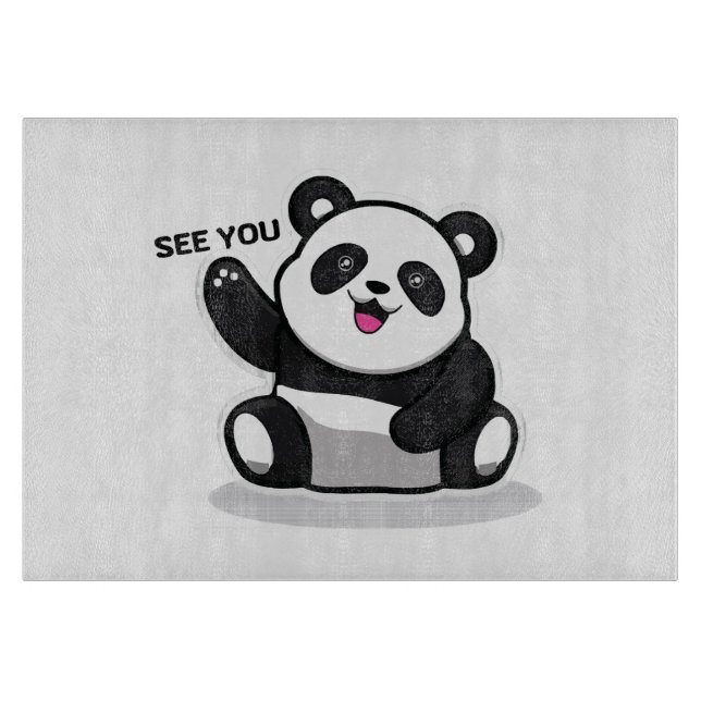 Planche À Découper petit panda mignon (Devant)