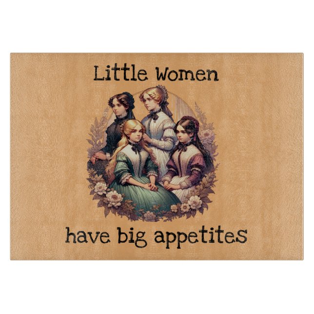 Planche À Découper Petites femmes - Thème littéraire (Devant)