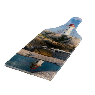 Planche À Découper Phare de Peggys Point Canada atlantique