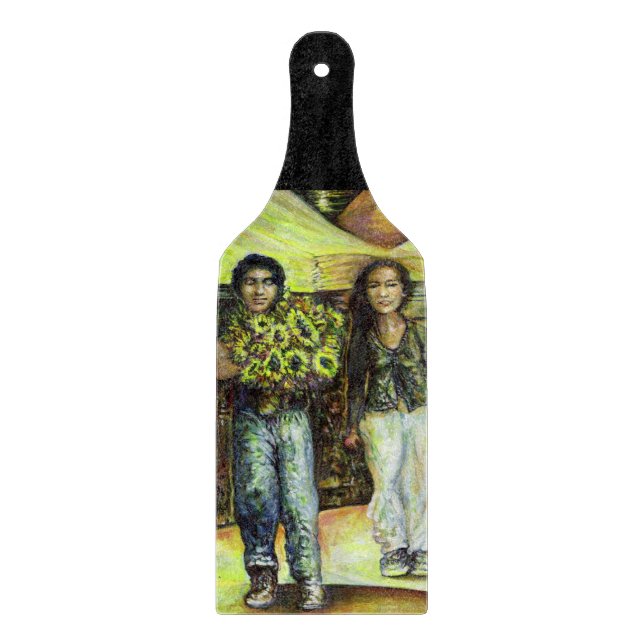 Planche À Découper Phase de ChapeI Sixtine d'un ChaIIenge (Devant)