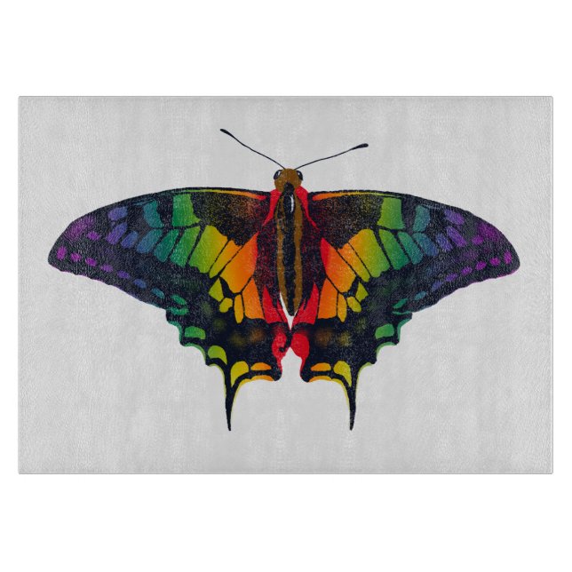Planche À Découper Philadelphie Rainbow Pride Flag Swallowtail (Devant)