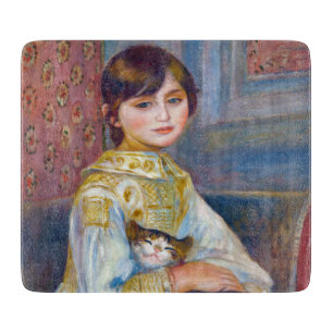 Planche À Découper Pierre-Auguste Renoir - Enfant au chat