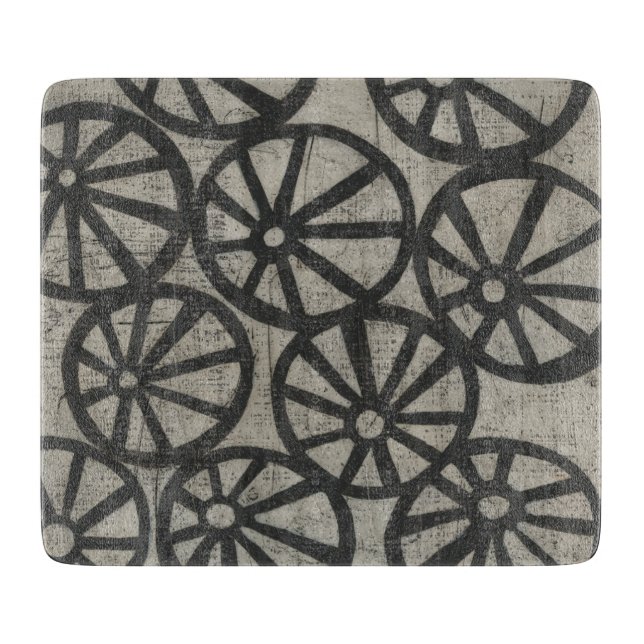 Planche À Découper Pierre - Roues (Devant)