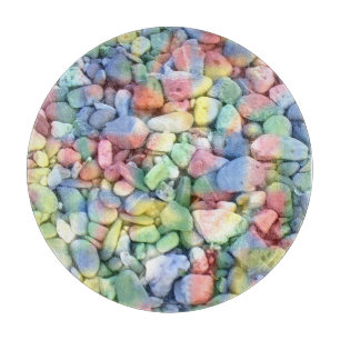 Planche À Découper Pierres colorées