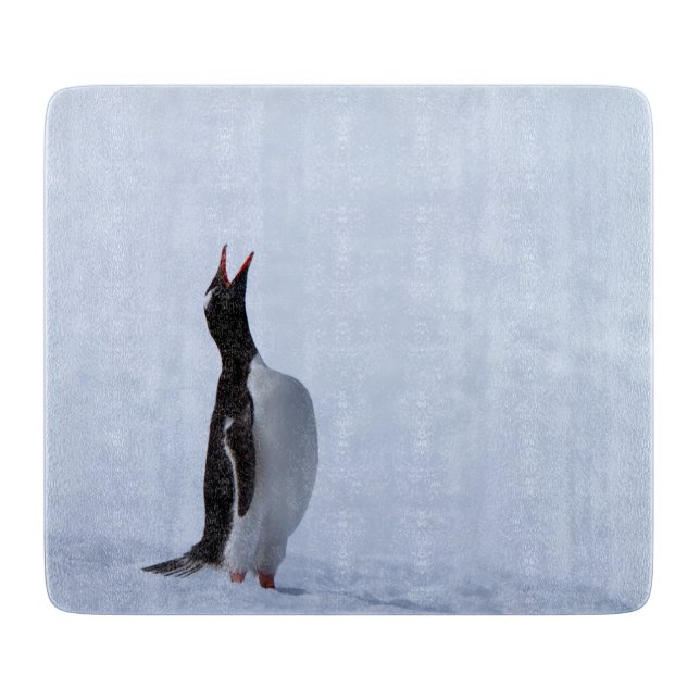 Planche À Découper Pingouin Gentoo (Devant)