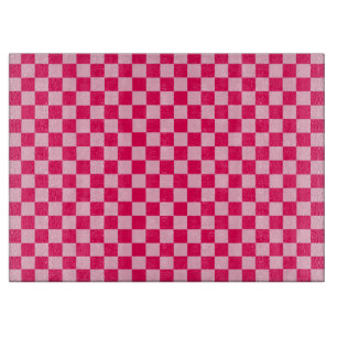 Planche À Découper Pink Combination Classic Checkerboard par STaylor