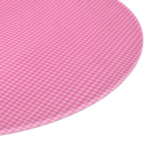 Planche À Découper Pink-White Pastel En vichy TOUR DE CUTTING BOARD