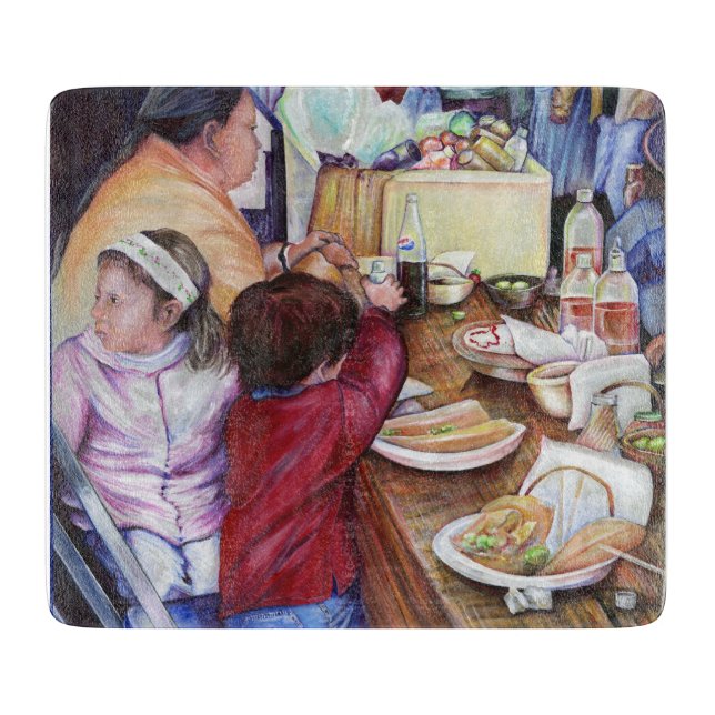 Planche À Découper Pique-nique agréable, Mexique (Devant)